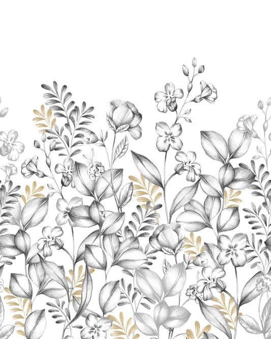 GOLDEN FLORESCENCE Wallpanel