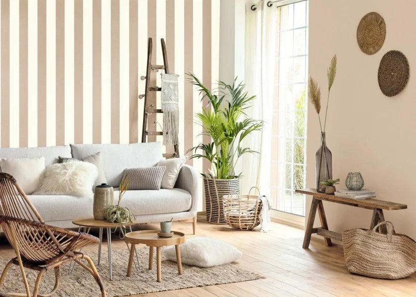 LINEN LINES Wallpaper