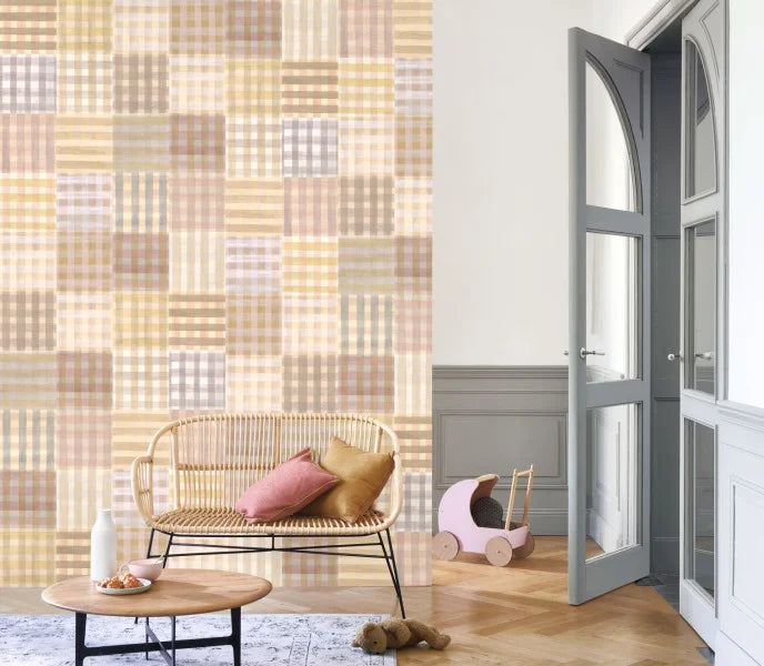 PATCHWORK VICHY Wallpaper