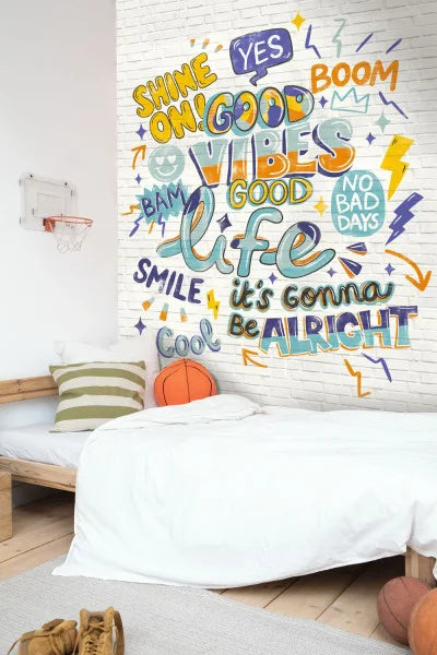 GOOD VIBES Wallpanel