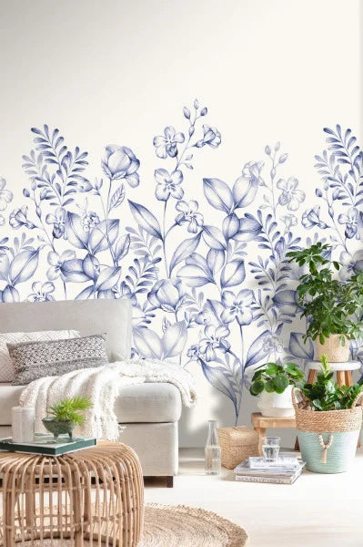 FLOWERS FIELD Wallpanel