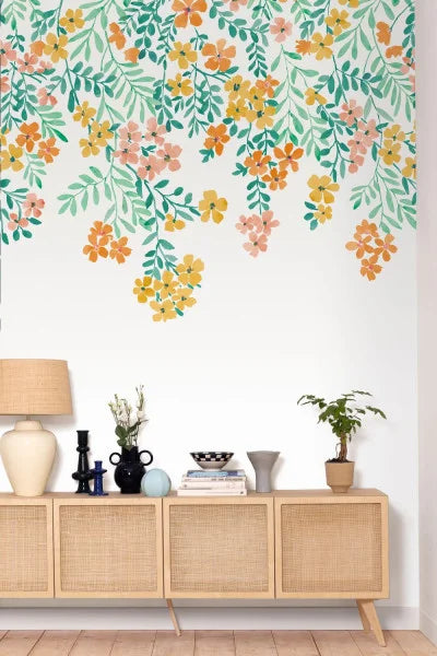 FLOWERFALLS Wallpanel