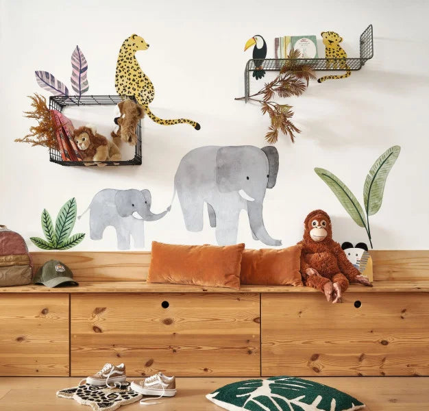 ELEPHANTS MARCH SPRAY UP Wallpanel