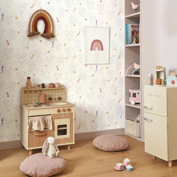 TROPICAL BIRDS Wallpaper