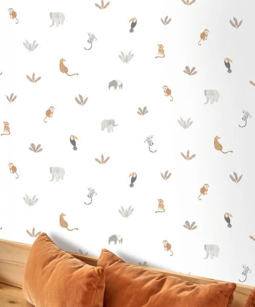 COMPANIONS OF THE JUNGLE Wallpaper