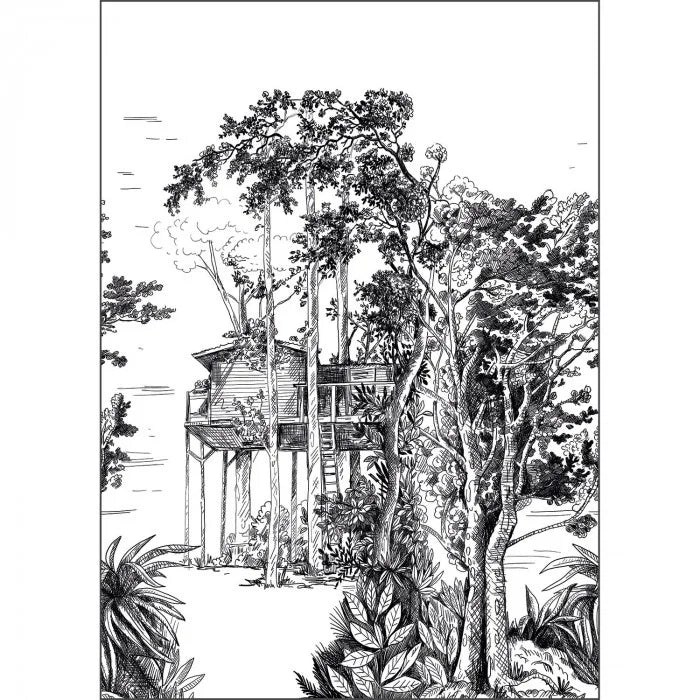 THE GARDEN SHED Wallpanel