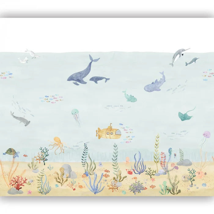EXPLORATION UNDER THE SEA Wallpanel