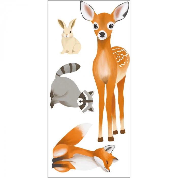 DECOR PRE ENCOLLE ANIMAUX DE LA FORET Wallpaper
