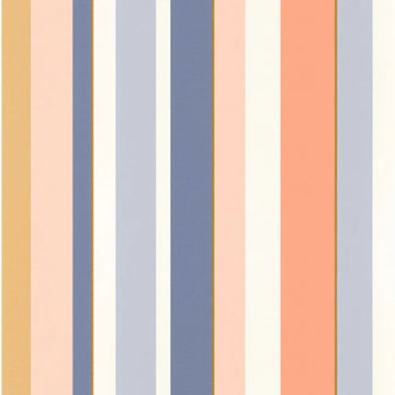 Indigo/Peach