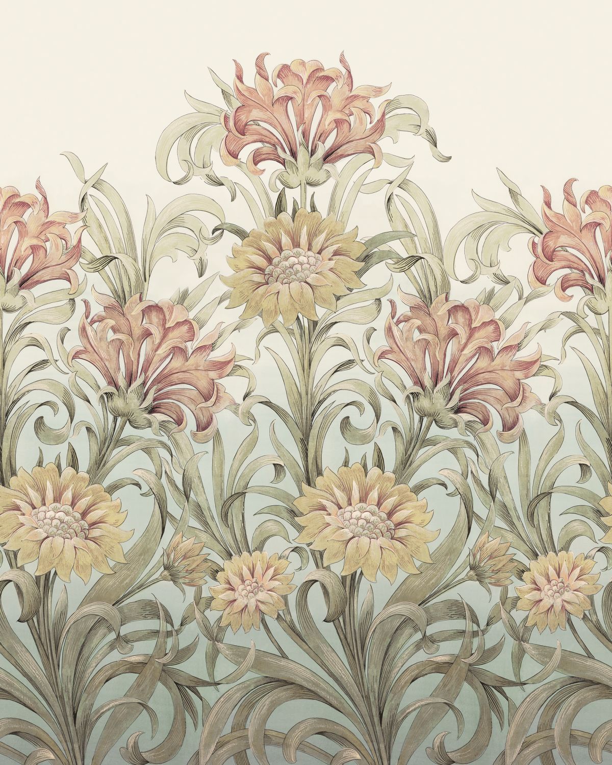 THE FLOWER BALLET Wallpanel