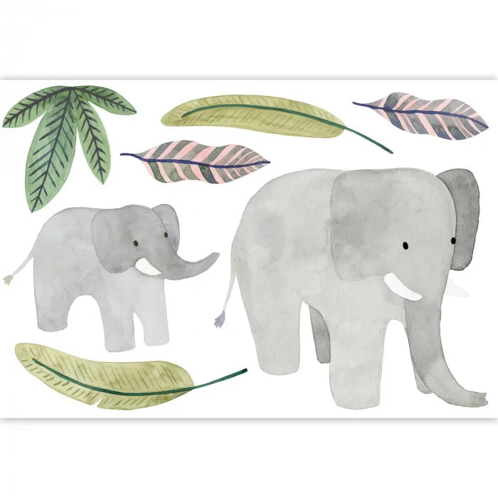 ELEPHANTS MARCH SPRAY UP Wallpanel