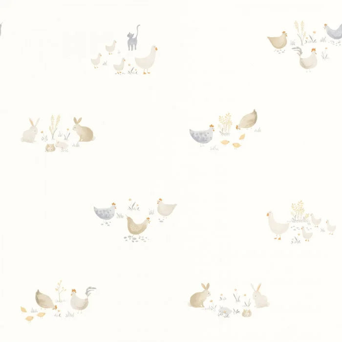 COMPANIONS OF THE FARM Wallpaper