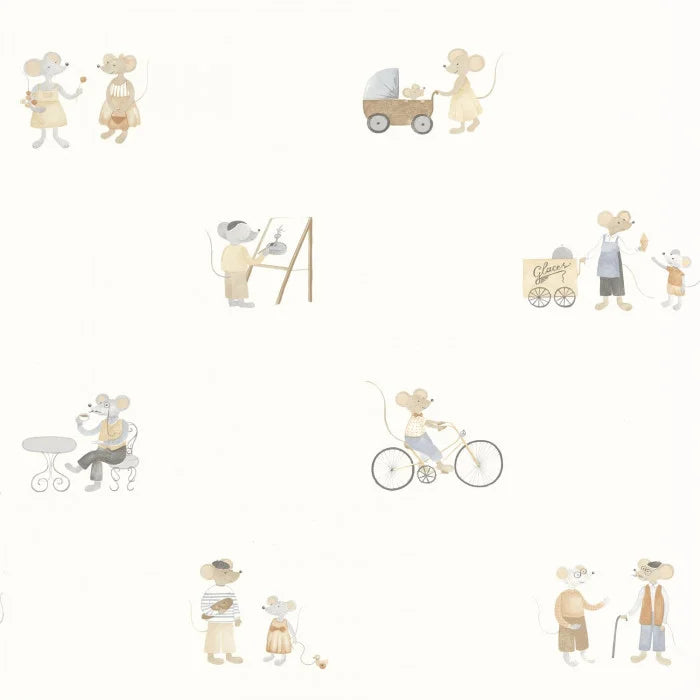 NEIGHBORS OF THE VILLAGE Wallpaper