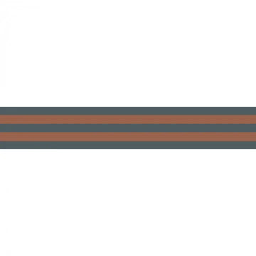 Petrol Blue/Sienna