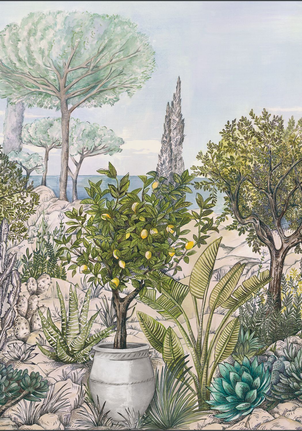 BAUX DE PROVENCE CAL Wallpanel