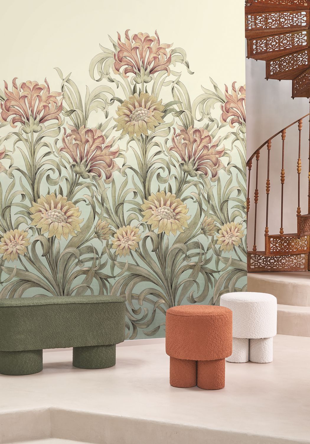 THE FLOWER BALLET Wallpanel