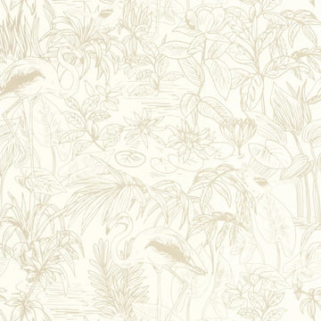 Iridescent Beige White