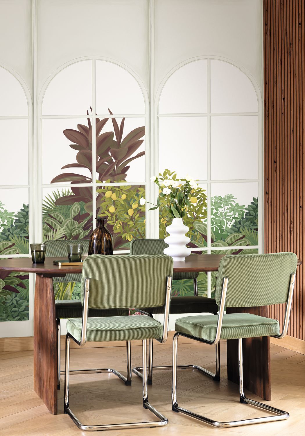 VERDANT CASCADE Wallpanel