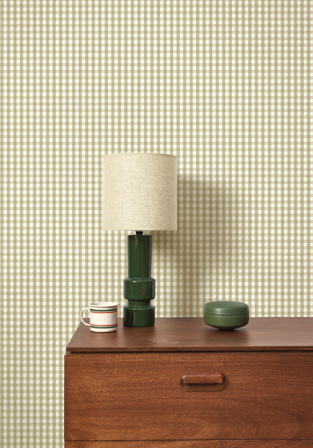 GINGHAM CHARM Wallpaper