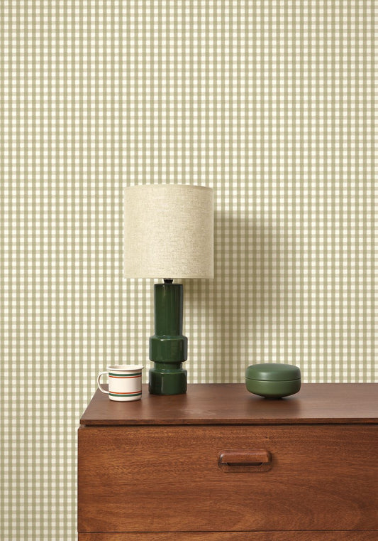 GINGHAM CHARM Wallpaper