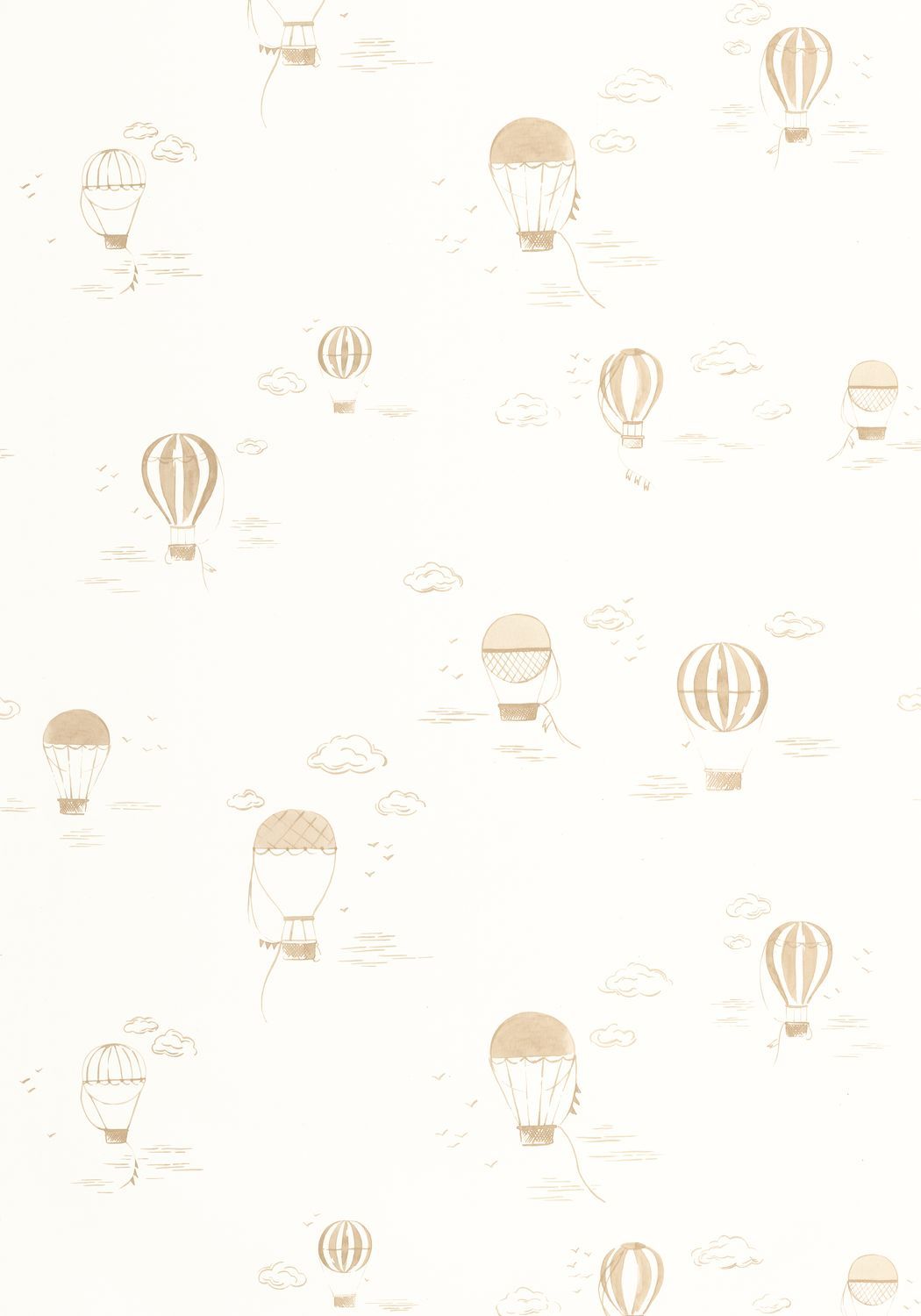 BALLOONS IN THE CLOUDS Wallpaper