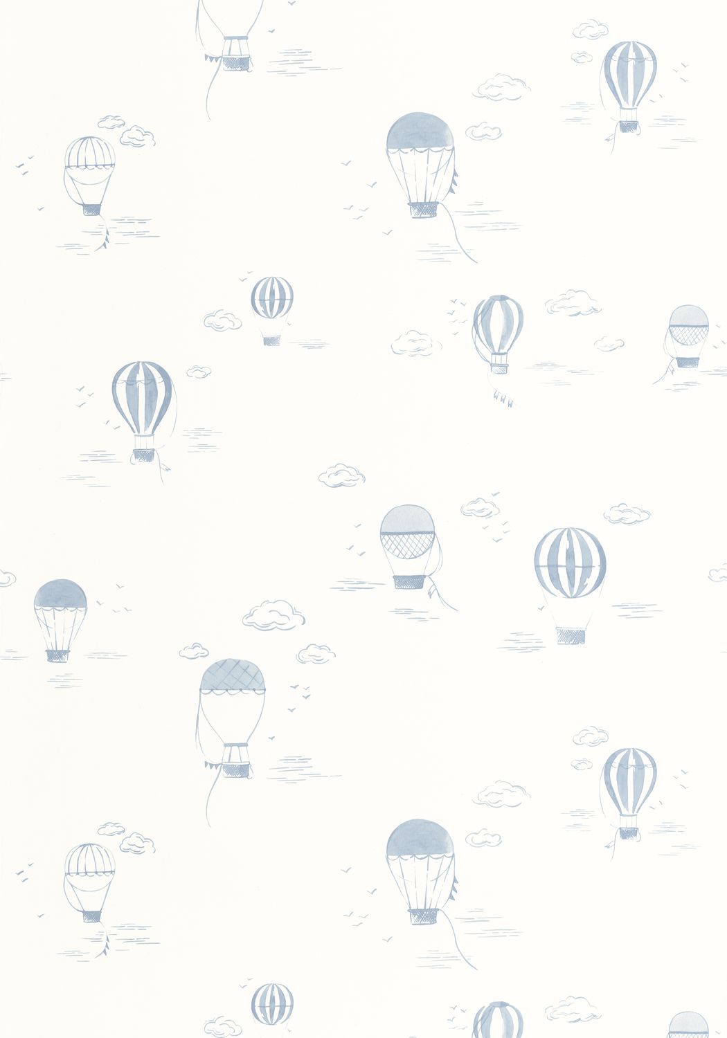 BALLOONS IN THE CLOUDS Wallpaper