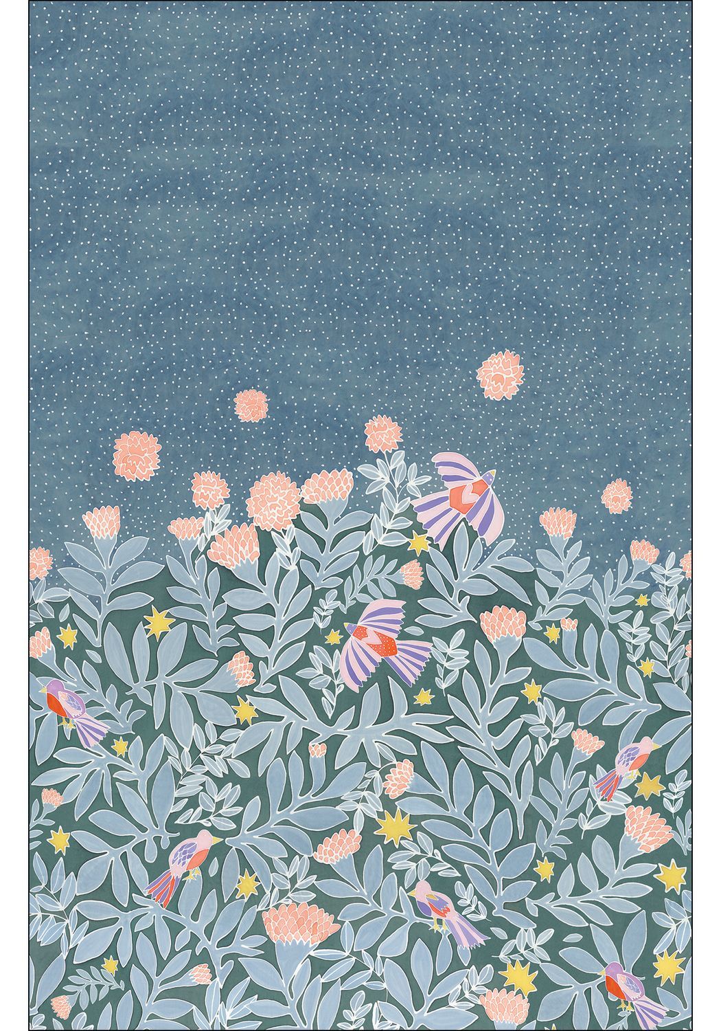 BIRDS HEAVEN Wallpanel